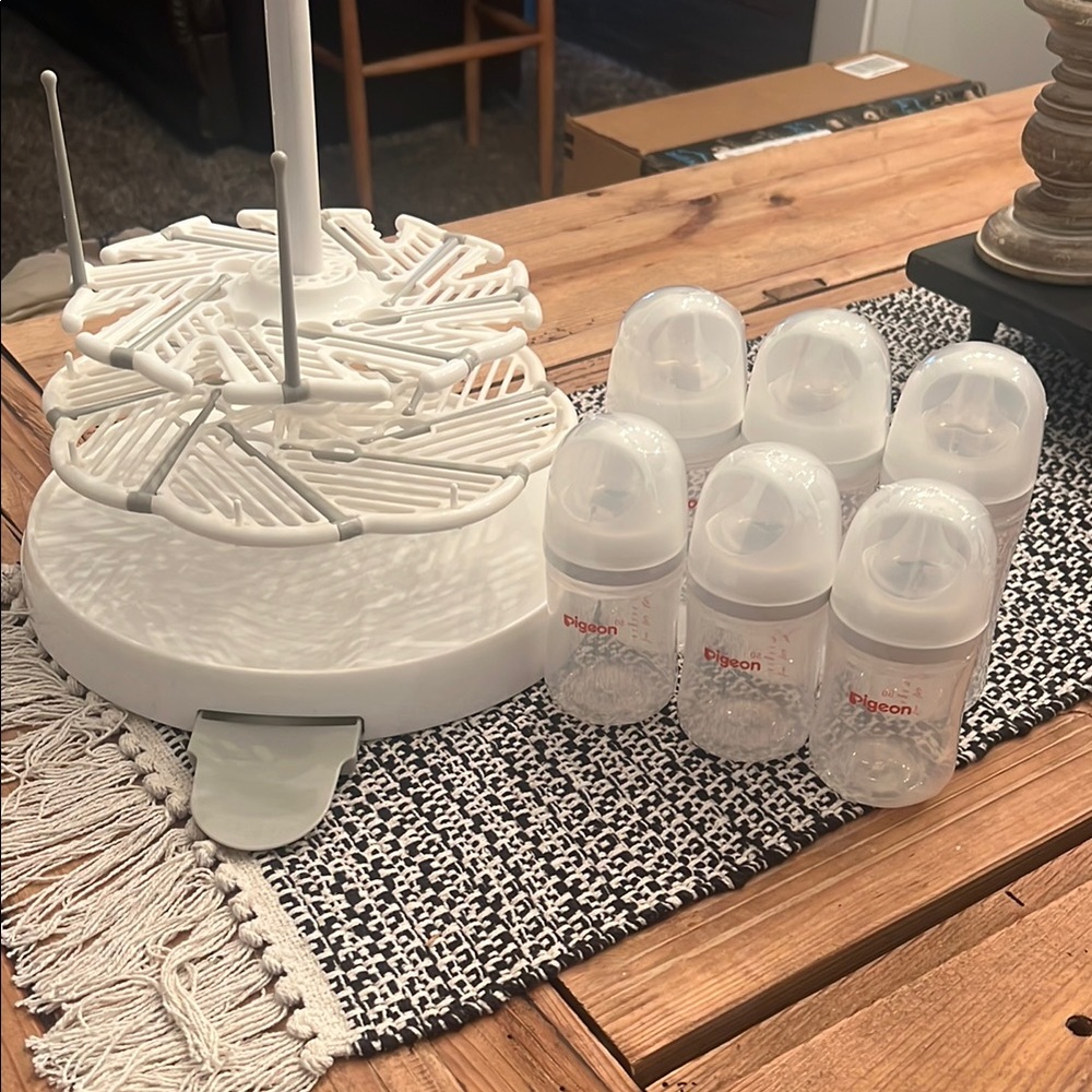 COPY - Pigeon Baby Bottle Set with Drying Rack